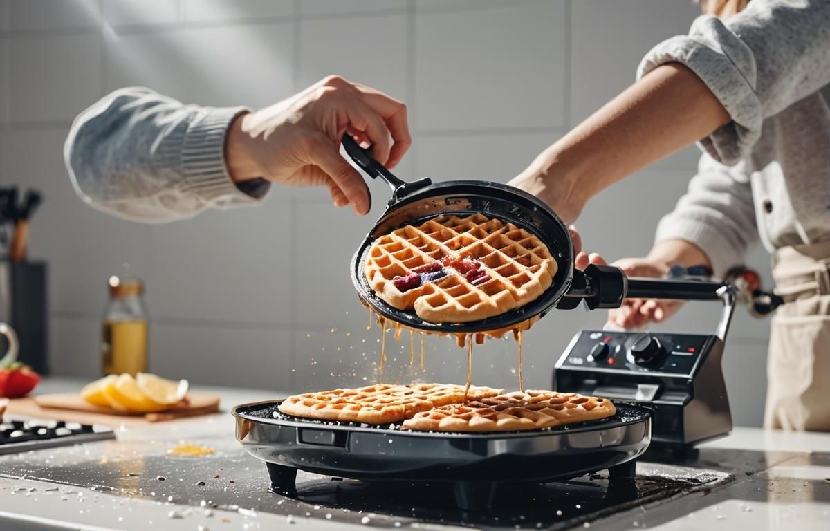 Nettoyer un gaufrier : astuces et conseils